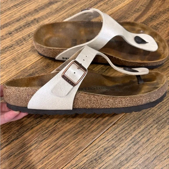 Women Birkenstock Gizeh Sandals size 38 7-7.5 - Picture 2 of 4